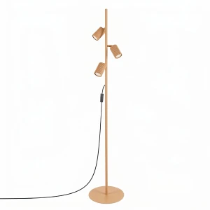 Lampa podłogowa KARBON 3 złota SL.2022 Sollux