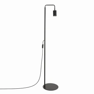 Lampa podłogowa KARBON 1 czarna SL.2015 Sollux