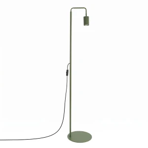 Lampa podłogowa KARBON 1 zielona oliwka SL.2025 Sollux