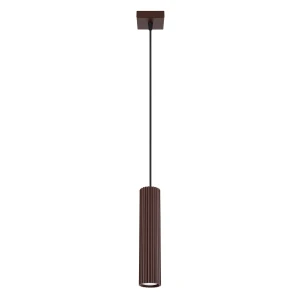 Lampa wisząca KARBON 1 brązowa SL.2336 Sollux