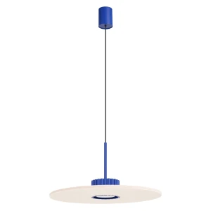 Lampa wisząca OVO 1 ultramaryna/beżowa filc Gx53 SL.2693 Sollux