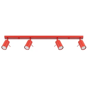 Plafon RING 4L czerwony SL.2193 Sollux