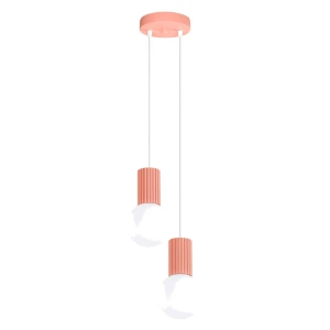 Lampa wisząca HALO 2P brzoskwiniowa SL.1980 Sollux