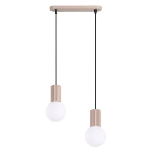 Lampa wisząca HALO 2L taupe SL.1988 Sollux