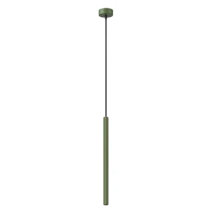 Lampa wisząca ARCHE 1 zielona oliwka SL.2048 Sollux