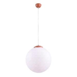 Lampa wisząca UGO 40 ochra czerwona SL.2221 Sollux