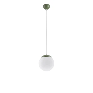 Lampa wisząca UGO 20 zielona oliwka SL.2228 Sollux