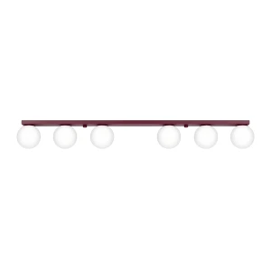 Plafon YOLI 6 burgund SL.2254 Sollux