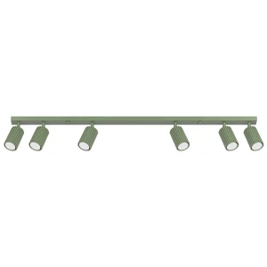 Plafon KARBON 6L szałwiowy SL.2355 Sollux