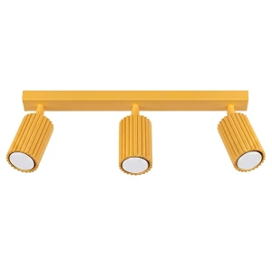 Plafon KARBON 3L żółty SL.2359 Sollux