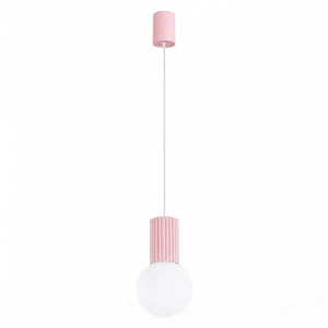 Lampa wisząca HALO 1 różowa SL.2387 Sollux