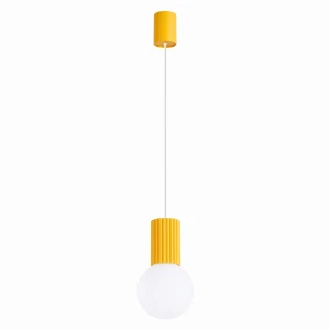 Lampa wisząca HALO 1 żółta SL.2393 Sollux
