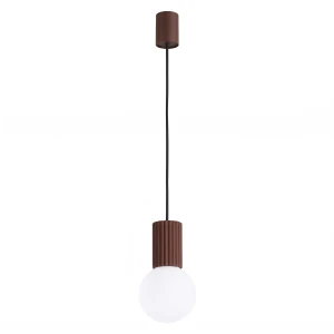 Lampa wisząca HALO 1 brązowa SL.2399 Sollux