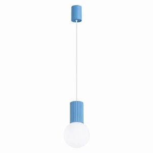 Lampa wisząca HALO 1 błękitna SL.2402 Sollux