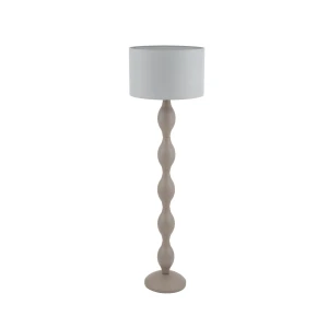 Lampa podłogowa AVILA Szary gwint E27 12381 Nowodvorski