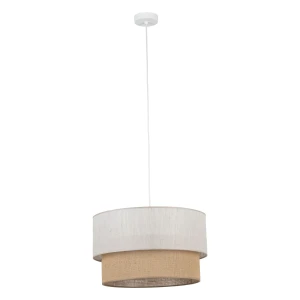 DUO LINEN JUTA LAMPA WISZACA 1XE27  450 - 10901 TK Lighting