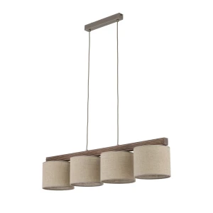 VIGA SHADE ORZECH LAMPA WISZĄCA 4XE27 - 11844 TK Lighting
