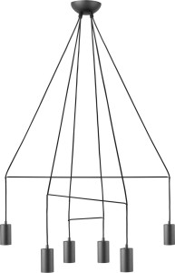 LAMPA WISZĄCA IMBRIA BLACK VI 9677 Nowodvorski