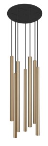 LAMPA WISZĄCA LASER 7 8921 STARE ZŁOTO Nowodvorski