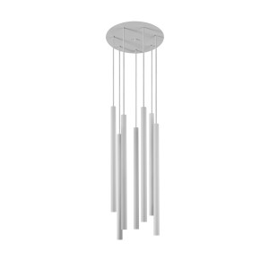 LAMPA WISZĄCA LASER 7 BIAŁA 8918 Nowodvorski