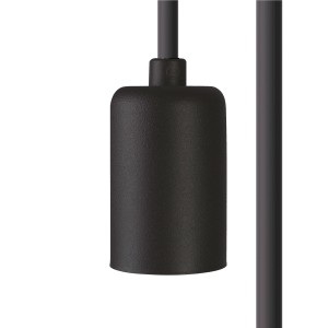PRZEWÓD Z OPRAWKĄ CZARNY 700CM CAMELEON CABLE E27 7M BLACK 8663 Nowodvorski