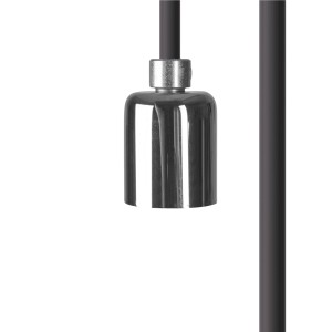 PRZEWÓD Z OPRAWKĄ 500CM CAMELEON CABLE GU10 5 M BLACK/CHROME 8630 Nowodvorski