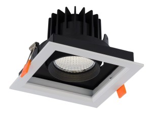 OPRAWA WPUSZCZANA CL DIA LED 18W, 3000K WHITE/BLACK 	8722 Nowodvorski