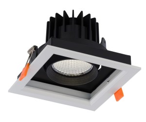 OPRAWA WPUSZCZANA CL DIA LED 18W, 4000K WHITE/BLACK 	8721 Nowodvorski