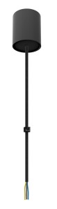 ZAWIESIE Z ZASILANIEM DO LAMPY CL OFFICE / HALL PRO POWER KIT BLACK 8288 Nowodvorski