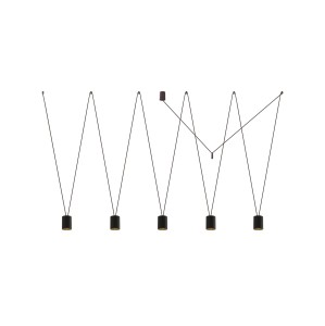 Lampa wisząca MORE TONE BLACK/GOLD V 7817 Nowodvorski Lighting