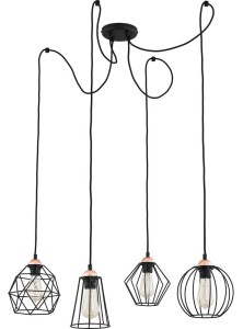 GALAXY PAJĄK LAMPA WISZĄCA 4 PŁ 1646 TK Lighting