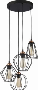 GALAXY LAMPA WISZĄCA 4 PŁ 1643 TK Lighting