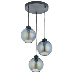 CUBUS GRAPHITE LAMPA WISZĄCA 3 PŁ KOŁO  2819 TK Lighting