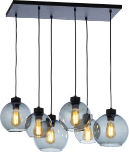 CUBUS LAMPA WISZĄCA 6 PŁ GRAPHITE 2833 TK Lighting