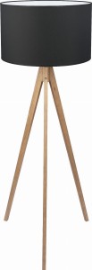 TREVISO BLACK LAMPA PODŁOGOWA 1 PŁ FSC 100%, SA-COC-006060 5039 TK Lighting