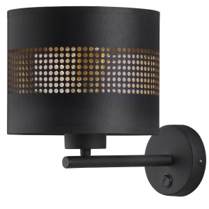 TAGO BLACK KINKIET 1 PŁ 3210 TK Lighting