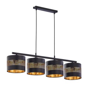 TAGO BLACK LAMPA WISZĄCA 4 PŁ 3213 TK Lighting
