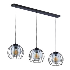 UNIVERSO BLACK LAMPA WISZĄCA 3 PŁ 4483 TK Lighting