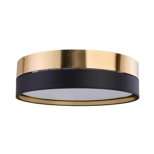 HILTON BLACK/GOLD LAMPA SUFITOWA 3 PŁ 450 4180 TK Lighting