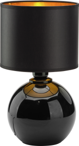 PALLA SMALL BLACK/GOLD LAMPKA NOCNA 1 PŁ 5068 TK Lighting