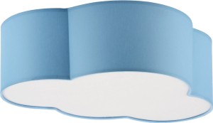 CLOUD LAMPA SUFITOWA NIEBIESKI PASTELOWY MINI 2 PŁ  6074 TK Lighting
