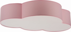 CLOUD RÓŻOWY PASTELOWY LAMPA SUFITOWA 4 PŁ 6072 TK Lighting