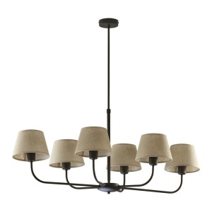 CHICAGO LINEN LAMPA SUFITOWA 6 PŁ 3999 TK Lighting