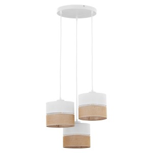 LINOBIANCO LAMPA WISZĄCA 3 PŁ 6575 TK Lighting