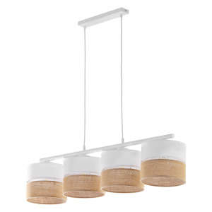 LINOBIANCO LAMPA WISZĄCA 4 PŁ 6576 TK Lighting