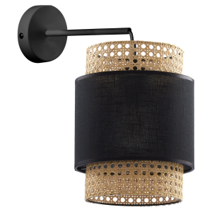 BOHO BLACK KINKIET 1 PŁ 6550 TK Lighting