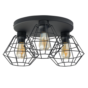 DIAMOND NEW BLACK LAMPA SUFITOWA 3 PL  6205 TK Lighting