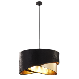 TERCINO BLACK/GOLD LAMPA WISZĄCA 3 PŁ ŚCIĘTA 500 6432 TK Lighting