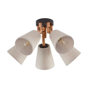 VAIO NATURE LAMPA SUFITOWA 5 PŁ. 575 TK Lighting