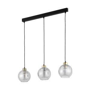 DEVI TRANSPARENT LAMPA WISZĄCA 3 PŁ LISTWA 4580 TK Lighting